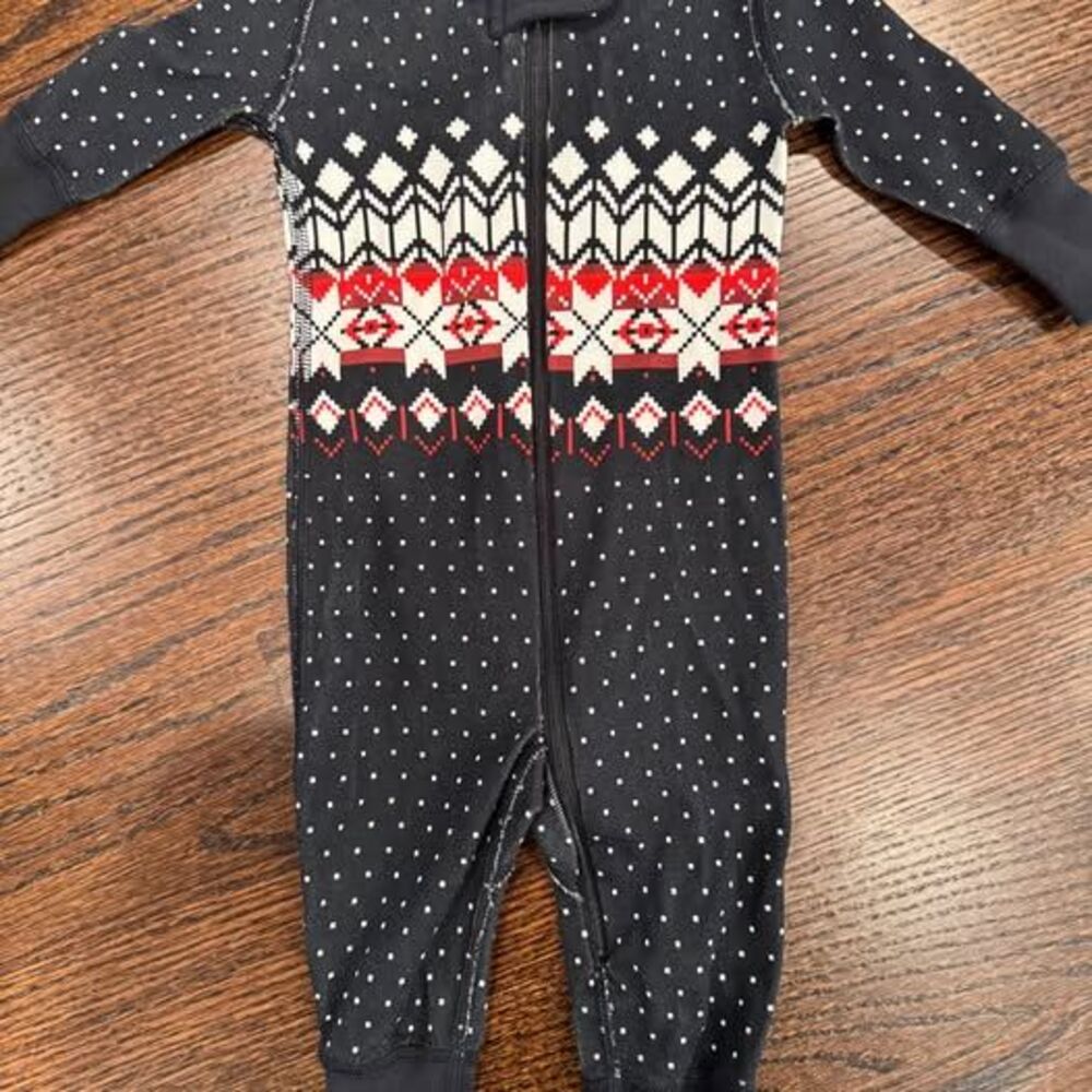Hanna Andersson Holiday/Christmas pjs - size 50 (0-3 months)